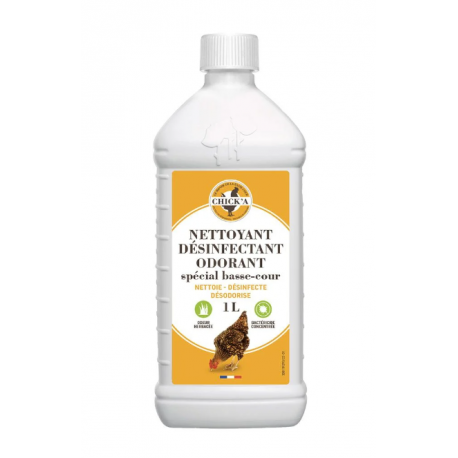 NETTOYANT DESINFECTANT BASSE COUR 1L